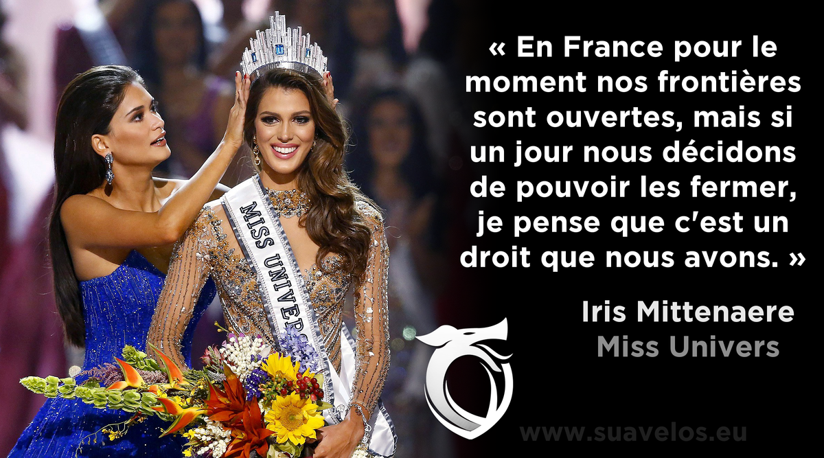 Miss Univers : « Fermer nos frontières, c’est un droit que nous avons »
