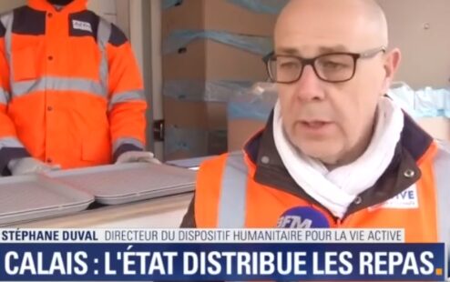 #Calais 🇫🇷 Les repas des migrants directement payés par le contribuable