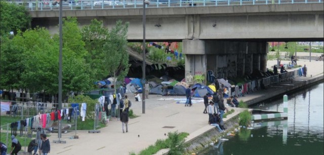 La course du Grand Paris annulée car l’installation de milliers de migrants sur le parcours empêche la tenue de l’épreuve