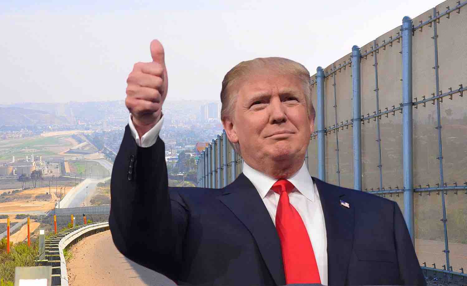 #USA 🇺🇸 La cagnotte pour construire le Mur de Trump dépasse les 14 millions de dollars en moins d'une semaine !